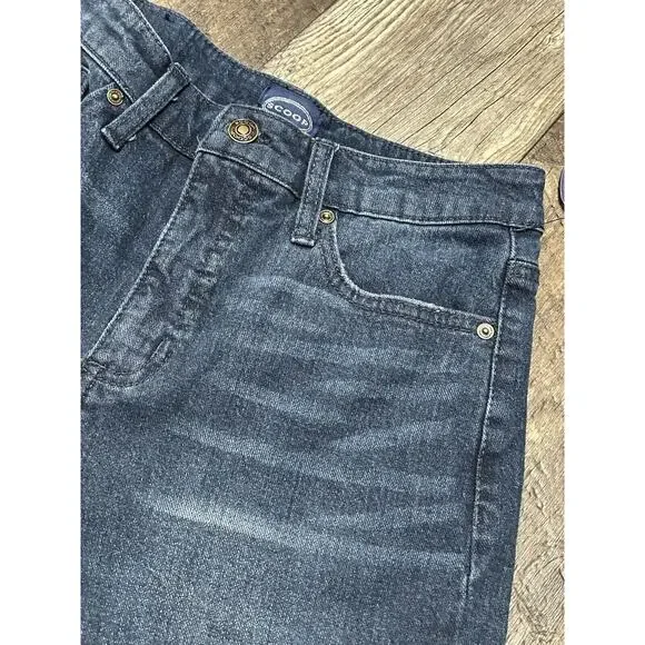 Scoop Retro Trouser Jean High Rise Womens Sz 4 New With Tags - Picture 10 of 13